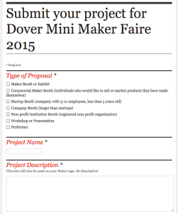 Call to Makers 2015